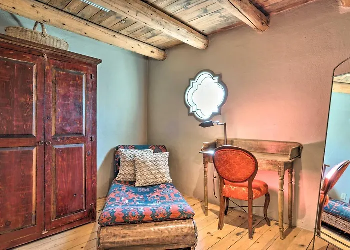 Chic Adobe-Style Bungalow In Historic Santa Fe!